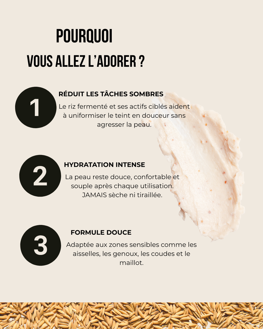 RICEGLOW™ - Masque éclat Corps au Riz Fermenté