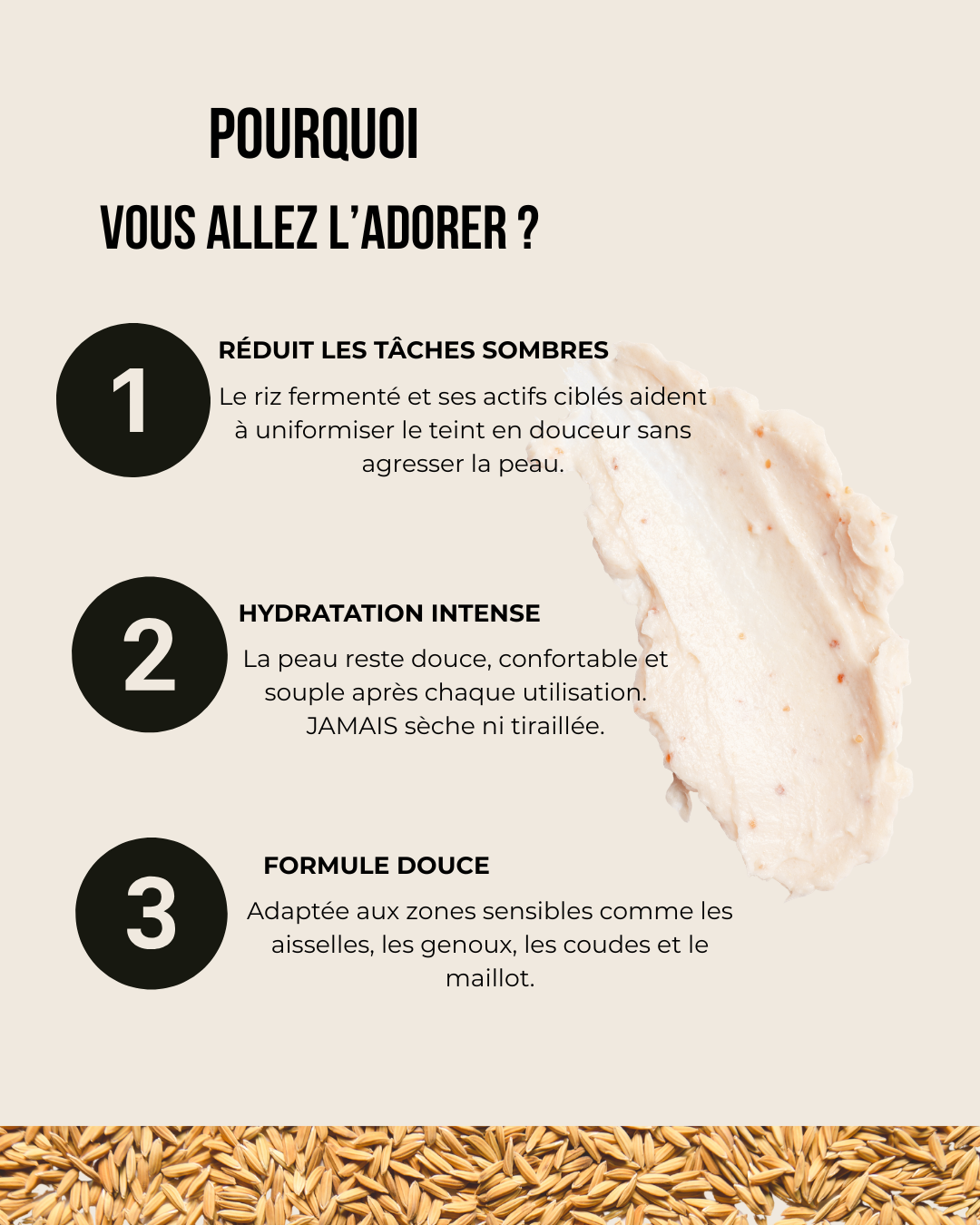 RICEGLOW™ - Masque éclat Corps au Riz Fermenté