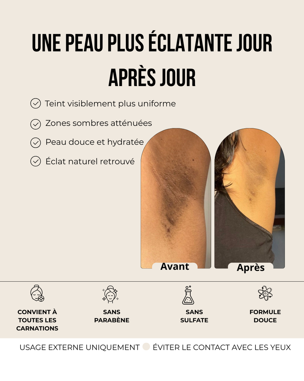 RICEGLOW™ - Masque éclat Corps au Riz Fermenté