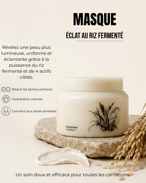RICEGLOW™ - Masque éclat Corps au Riz Fermenté